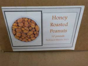 5 lb. Box Honey Roasted Peanuts...