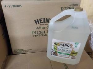 4 Jugs Heinz All in One Pickling Vi...