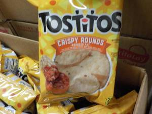 Case of Tostitos Crispy Rounds...
