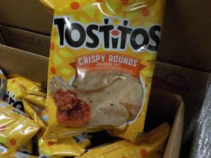 Case of Tostitos Crispy Rounds...