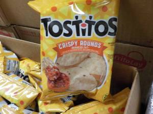 Case of Tostitos Crispy Rounds...