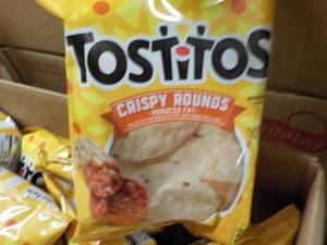 Case of Tostitos Crispy Rounds...