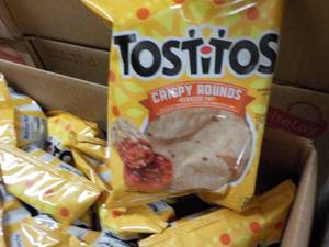 Case of Tostitos Crispy Rounds...