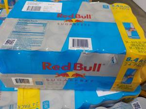 24 Pack Red Bull Sugar Free 8.45 oz...
