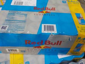 24 Pack Red Bull Sugar Free 8.45 oz...
