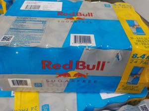 24 Pack Red Bull Sugar Free 8.45 oz...