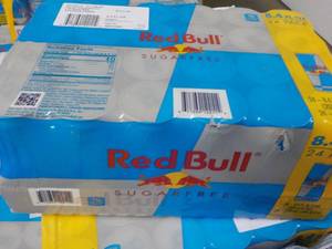24 Pack Red Bull Sugar Free 8.45 oz...