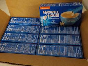 Case of 8 Boxes Maxwell House Frenc...