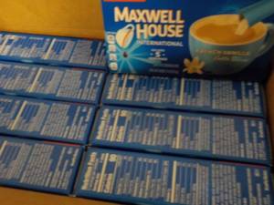 Case of 8 Boxes Maxwell House Frenc...