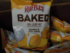 Case of Ruffles Baked Cheddar and s...
