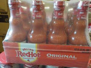 12 Pack Franks Red Hot Sauce...