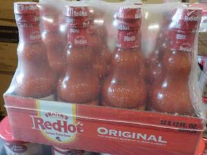 12 Pack Franks Red Hot Sauce...