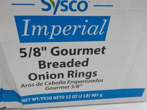 32 oz Box Frozen Breaded Onion Ring...
