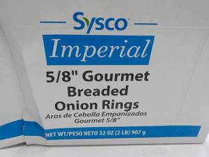 32 oz Box Frozen Breaded Onion Ring...