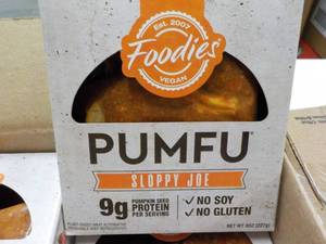 2 Case Pumfu Sloppy Joe 9 oz carton...