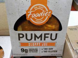 2 Case Pumfu Sloppy Joe 9 oz carton...
