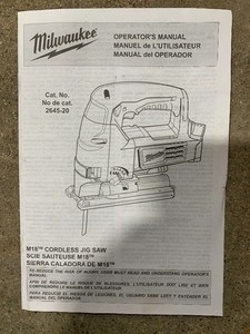 Milwaukee Jig saw M18