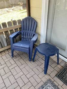 Collection of Patio Furniture and Dcor