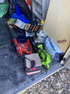 Contents of Shed