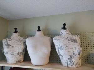 Three Mannequin Busts