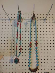 Two Necklace, Two Pairs of Earrings & Two Rings