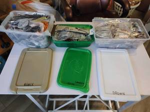 Beading Supply Lot- Brown, Gray, & Black
