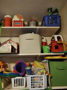 Contents of Three Shelves