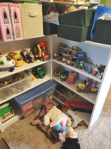 Contents of Two Bookshelves