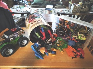 Huge Collection of Action Figures