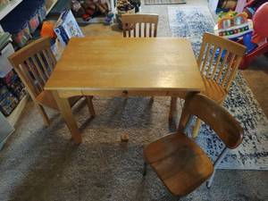Childrens Table and Chairs