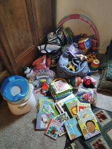 Huge Collection of Baby Toys, Books & More