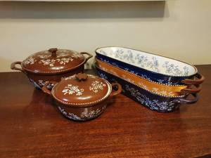 Collection of Serving Dishes by Temp-tations by Tara