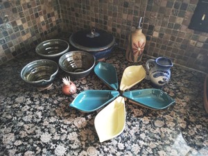 Collection of Stoneware and Pottery Items
