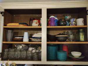 Contents of Kitchen Cabinets