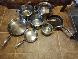 Collection of Pots & Pans by Bon Appetite & Lidia