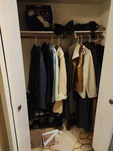 Contents of Entry Closet