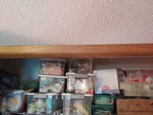 Collection Of Art And Craft Supplies