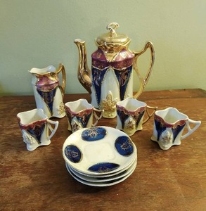 Collection Of Antique German Lusterware