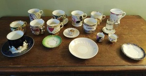 Collection Of Old Lusterware