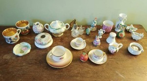 Collection Of Porcelain And Glass Items