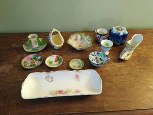 Collection of Porcelain Ceramic Items