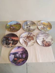 Collection Of 7 Colllector Plates