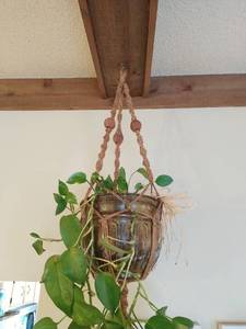 Hanging Plant With Macram