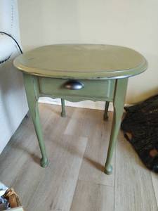 Green End Table