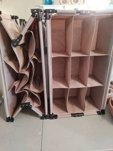 Two Folding Shoe Orginizers