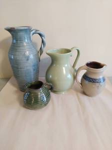 Collection Of Ceramic Pitchers
