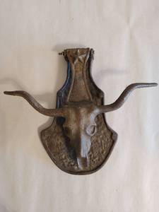 Vintage Bullhorn Door Knocker