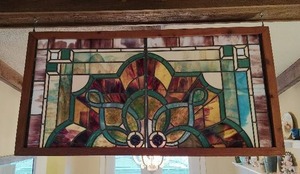 Vintage Stained Glass Art