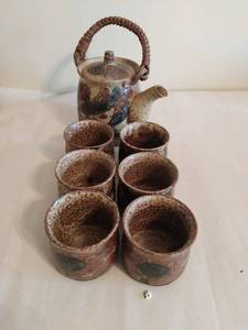 Pottery Tea Set