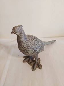 Metal Phesant Figurine